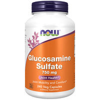 Thumbnail for Now Foods Glucosamine Sulfate 750 mg 240 Caps