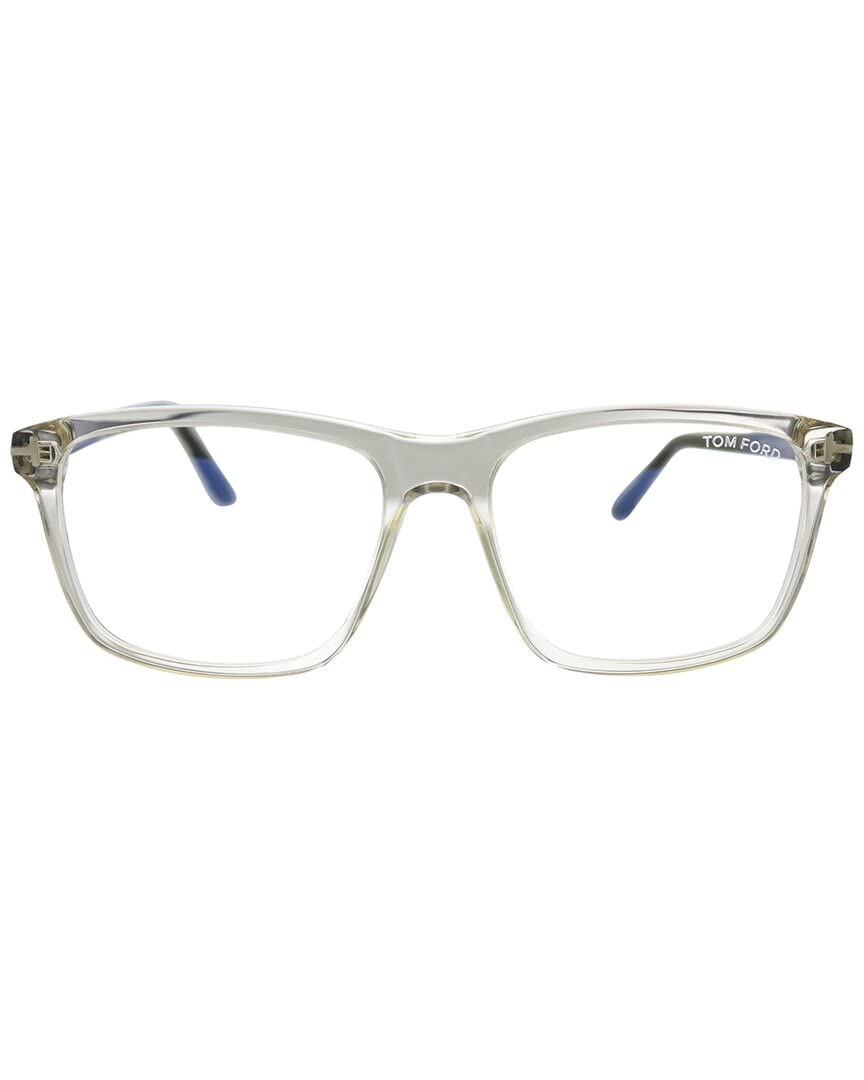 Eyeglasses Tom Ford FT 5479 -B 020 grey/other, Transp. Grey W. Grey Striped Blue Horn Temples/ Bl, 56/16/145