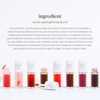 Thumbnail for NOONI Korean Lip Oil - Appleginseng | Lip Stain, Long-Lasting, Moisturizing, Plumping, Revitalizing for Dry Lips, Waterproof, No Peel Off, Korean Lip Tint, Stocking Stuffers, Cute Things, 0.12 Fl Oz