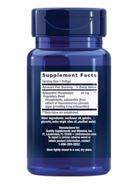 Thumbnail for Life Extension Astaxanthin with Phospholipids – Antioxidant Support, Eye Health – Algae-Derived – Gluten-Free, Non-GMO – 30 Softgels