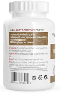 Thumbnail for Lions Mane Mushroom Cognition (120 Capsules) Lions Mane Mushroom Powder Extract Capsules | Brain Supplement, Brain Vitamins, Focus Supplement
