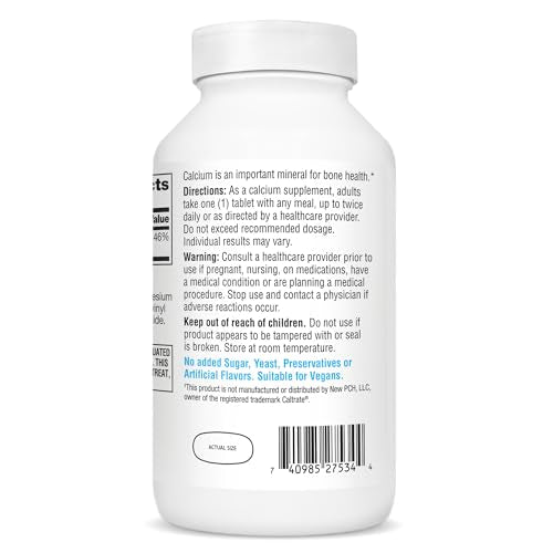 21st Century Calcium Supplement, 600 mg, 400 Count