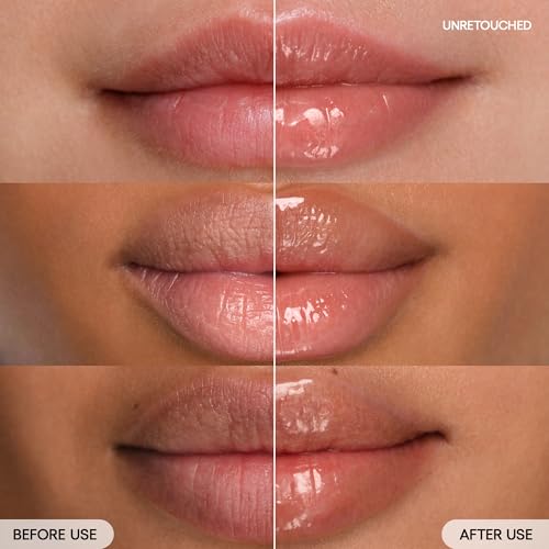 LANEIGE Lip Glowy Balm Peach Iced Tea: Hydrate, Glossy, Lightweight, Moisturize & Tint with Shea Butter