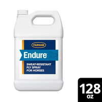 Thumbnail for Farnam Endure Sweat-Resistant Fly Spray for Horses, Sweat-Rsistant Formula Lasts Up to 14 Days, Kills and Repels Against Flies, Gnats, Mosquitoes, Ticks & Lice, 128 oz.