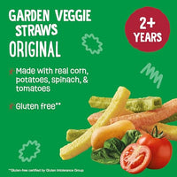 Thumbnail for Image 4 of Earth's Best Organic Kids Snacks, Sesame Street Toddler Snacks, Organic Garden Veggie Straws, .5 oz Bags, 12 Count