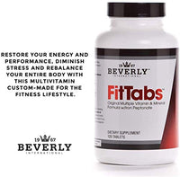 Thumbnail for Beverly International Fit Tabs Daily Multi-Vitamin/Mineral with Iron Peptonate,120 Tablets. (30 Servings) Notice The Difference. Don’t Miss Out on The Healthy Benefits. Your Mind & Body is Priority.