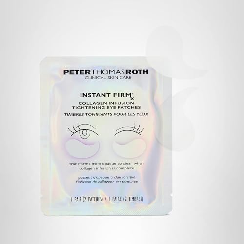 Peter Thomas Roth | Instant FIRMx® Collagen Tightening Eye Patches | Eye Patches For Firming Under-Eye Bags & Wrinkles | Eye Masks For Puffiness