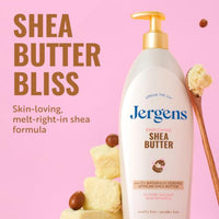 Thumbnail for Image 3 of Jergens Shea Butter Body Lotion, Deep Moisturizer for Dry Skin, 26.5 fl oz
