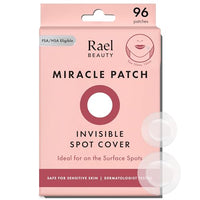 Thumbnail for Rael Pimple Patches, Miracle Invisible Spot Cover - Hydrocolloid Acne Patch, Treatment for Breakouts, Absorbs Zits & Blemish, Korean Skin Care, 2 Sizes (96 Count)