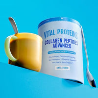 Thumbnail for Vital Proteins Collagen Peptides Powder Advanced with Hyaluronic Acid & Vitamin C, Collagen Supplements, Unflavored, 12 Servings