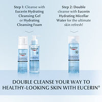 Thumbnail for Eucerin Hydrating Foaming Daily Facial Cleanser with Hyaluronic Acid, 5 Fl Oz