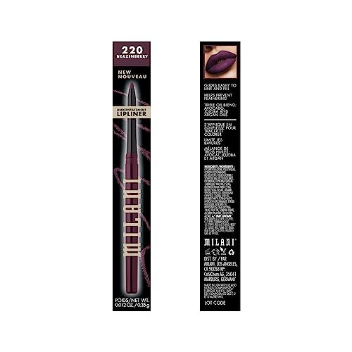 Milani Understatement Lipliner Pencil - Highly Pigmented Retractable Soft Lip Liner Pencil, Easy to Use Lip Makeup