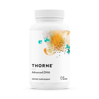 Thumbnail for THORNE - Advanced DHA - Omega-3 Fish Oil Supplement with EPA & DHA in Triglyceride Form - Supports Brain, Nerve, Eye, Blood Vessel & Heart Health* - Third-Party Certified - Gluten-Free - 60 Softgels