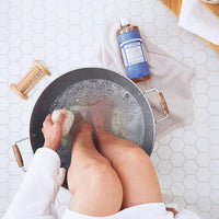 Thumbnail for Dr. Bronner's Pure-Castile Magic Liquid Soap - Made with Regenerative Organic Certified Oils- 18-in-1 Uses for Face, Body, Hand, Hair, Laundry & More- Vegan, Non-GMO- Body Wash- Peppermint,32oz