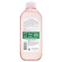 Thumbnail for Garnier Micellar Water with Rose Water and Glycerin, Hydrating Facial Cleanser & Makeup Remover, For All Skin Types, Vegan, Cruelty Free, 13.5 Fl Oz (400mL), 1 Count
