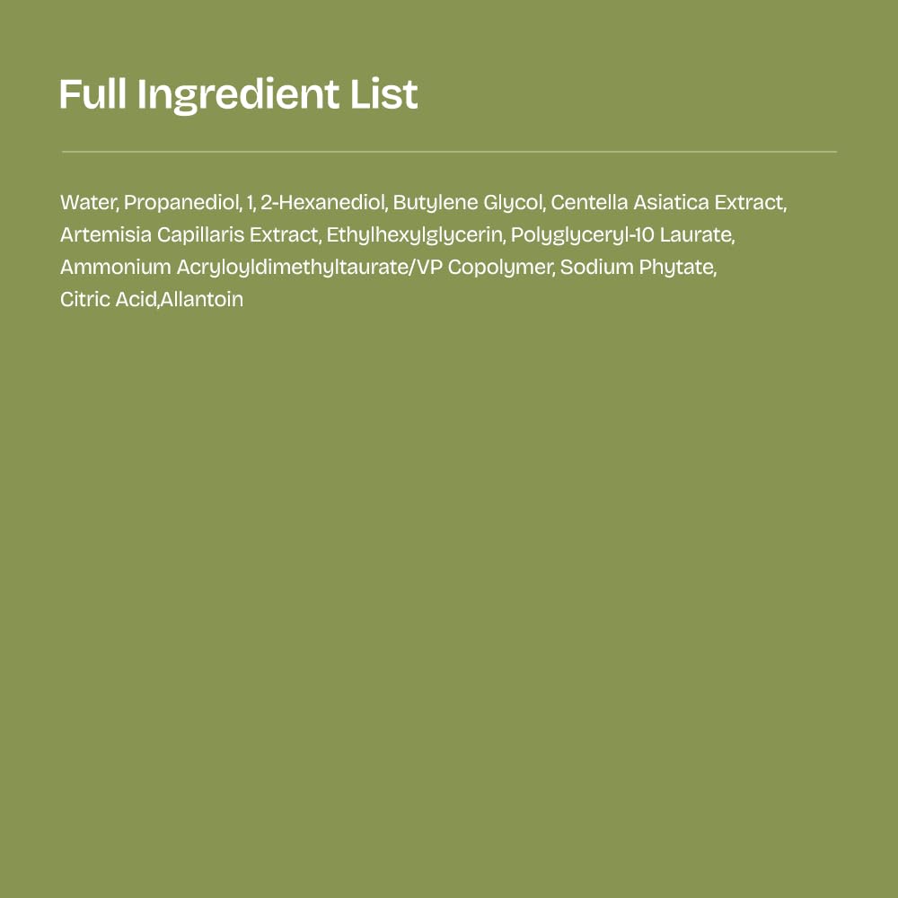 Orien Mugwort Soothe in Toner 5.41 fl.oz. 160ml ã…£pH5.5 Calming, Soothing, Hydrating Spray Toner