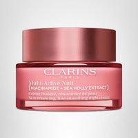 Thumbnail for Clarins Multi-Active Renewing Night Moisturizer with Niacinamide | Smooth Fine Lines | Visibly Tighten Pores | Even Tone and Texture | Boost Glow | Strengthen Moisture Barrier | All Skin Types