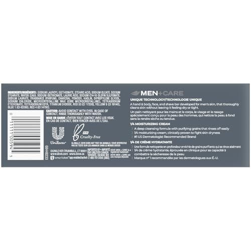 Image 2 of Dove Men+Care Body + Face Bar 2-Pack (12 Bars)