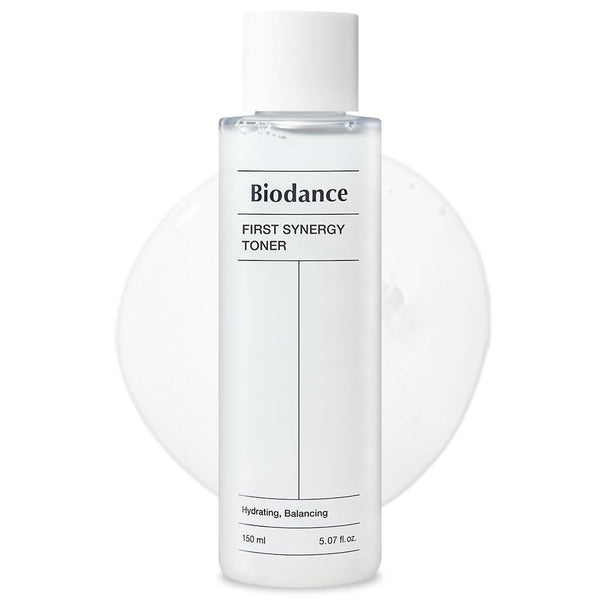Biodance First Synergy Toner, All-in-One Toner, Moisturizing, Skin Balance, Hyaluronic Acid | 5.07 fl.oz,150ml