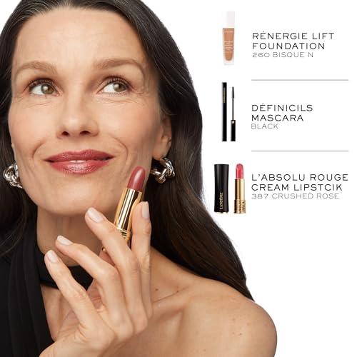 Lancôme L'Absolu Rouge Hydrating Cream Lipstick - Smudge-Resistant & Luminous Finish - Up To 18HR Comfort - 120 Call Me Sienna