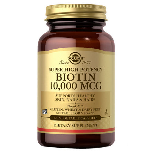 Solgar Biotin 10000 mcg 120 Veg Caps
