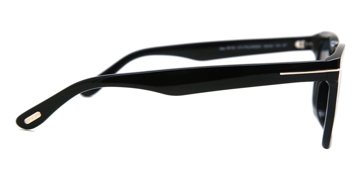 Tom Ford - FT0751 Shiny Black Square Men Sunglasses - 50mm