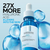 Thumbnail for La Roche-Posay Hyalu B5 Suractivated Hyaluronic Acid Serum for Face, Vitamin B5 + Hyaluronic Acid + Glycerin, Hydrating Serum Visibly Plumps Skin, Sensitive Skin Safe, Anti Aging, Oil-Free