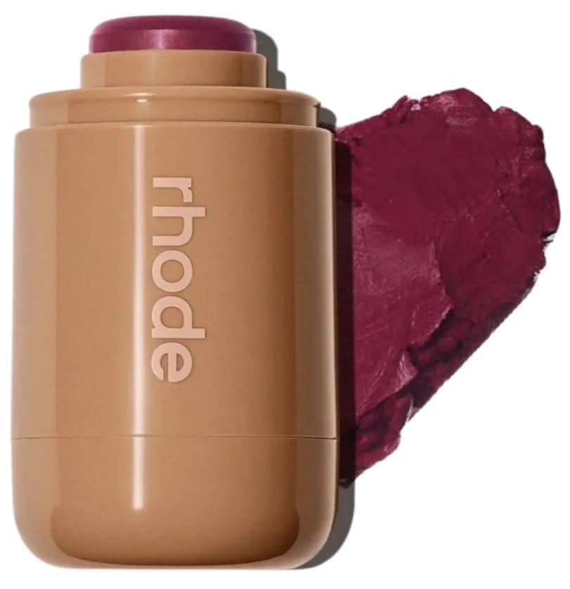 Rhode Pocket Blush, Buildable Hydrating Cream Blush, Plum