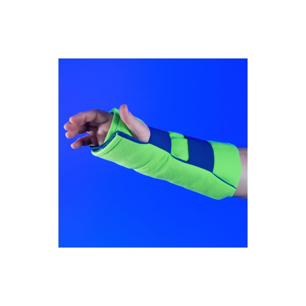 Brownmed Polar Ice Wrist & Elbow Wrap - Reusable Cold Therapy Ice Pack for Pain Relief - Soft Fleece Compression Wrap