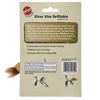Thumbnail for SPOT Naturals Silver Vine Refillable Cat Toy with Catnip
