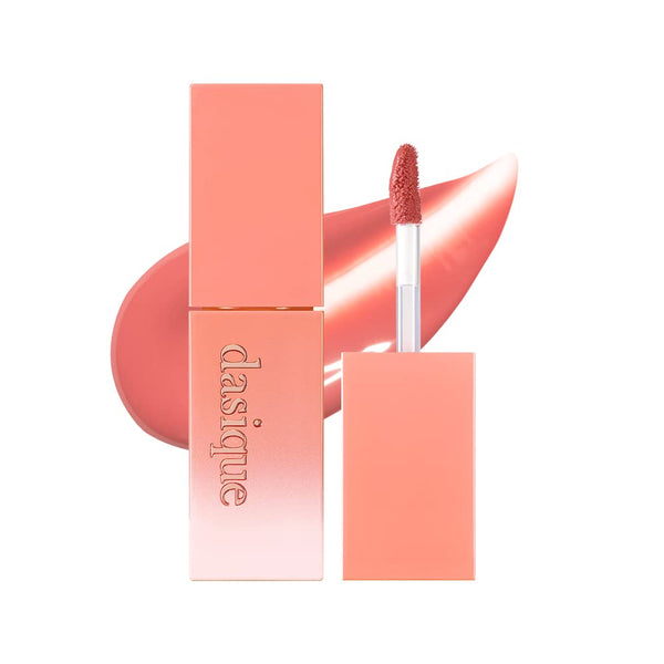 dasique Juicy Dewy Tint (12 Sweet Marron) 0.12 oz | Light Application with moisture | Long Lasting & wearing Glossy Lip Stain, Non-sticky | Vegan, Cruelty-free | Korean makeup | stocking stuffers
