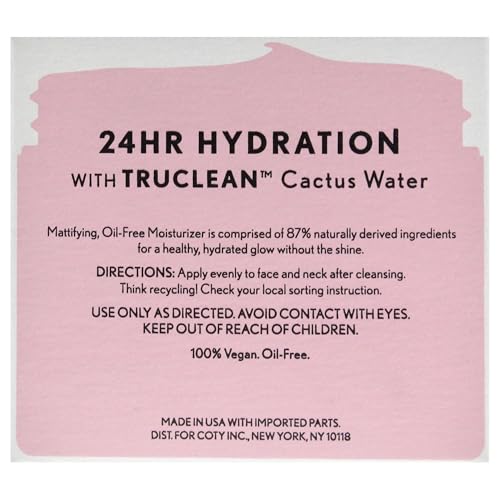 COVERGIRL Clean Fresh Skincare Mattifying Oil-Free Moisturizer, 2.0 Oz