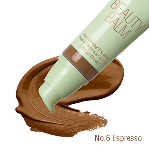 Pixi Beauty Beauty Balm - Espresso 50ml | Medium to Full Coverage Foundation | Ceramides Moisturize Skin | Chamomile Calms and Soothes Complexion | 1.70 Fl Oz