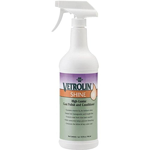 Farnam Vetrolin Shine Coat Polish & Conditioner, 32-oz.