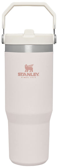 Thumbnail for STANLEY IceFlow Flip Straw Tumbler with Handle 30 oz | Twist On Lid and Flip Up Straw | Leak Resistant Water Bottle | Insulated Stainless Steel |BPA-Free | Rose Quartz