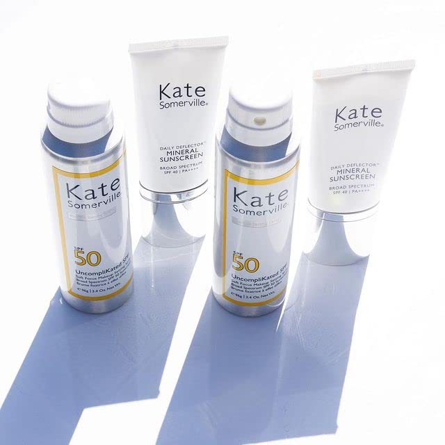 Kate Somerville UncompliKated SPF – SPF 50 Face Sunscreen and Soft Focus Makeup Setting Spray – Daily Use Skin Care with Matte Finish, 3.4 Fl Oz