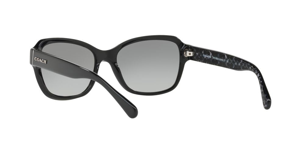 Coach Sunglasses HC 8232 551011 L1010 Black Dark Grey Gradient