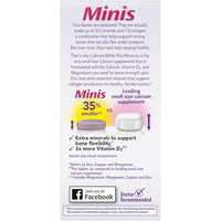 Thumbnail for Caltrate Minis 600 Plus D3 Plus Minerals Calcium and Vitamin D Supplement Tablets, Bone Health and Mineral Supplement for Adults - 150 Count