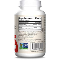 Thumbnail for Jarrow Formulas Pantothenic Acid B5 500 mg, Dietary Supplement, Vitamin B5 for Adrenal Hormone Support and Cellular Energy Metabolism, 100 Veggie Capsules, 100 Day Supply