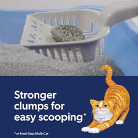 Thumbnail for Fresh Step Outstretch Long Lasting Clumping Litter With Febreze Freshness, Activated Charcoal Litter Lasts 50% Longer, 19 lb. Box