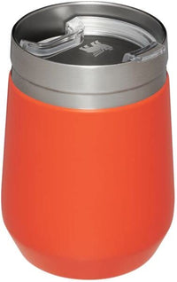 Thumbnail for Stanley GO Everyday Wine Tumbler 10 oz | Press Fit Drink Through Lid | Beverage, Coffee, and Cocktail Cup | Insulated Stainless Steel Wine Glass | BPA-Free | Tigerlilly