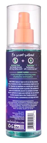 Tree Hut Aurora Nights Fragrance Mist, Hydrating, Alcohol-Free Formula, Cozy Scent with Warm Pistachio and Toasted Marshmallow Notes, 6 Fl Oz