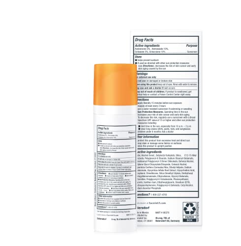 Eucerin Sun Advanced Hydration SPF 30 Sunscreen Lotion (5 Fl Oz) + Eucerin Sun Age Defense Face Sunscreen Lotion SPF 50 (2.5 Fl Oz), Sun Protection with Hyaluronic Acid