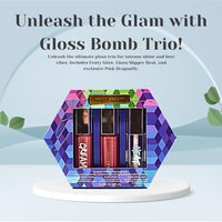Thumbnail for Fenty Beauty by Rihanna Glossy Posse Volume 6.0 Full-Size Gloss Bomb Trio