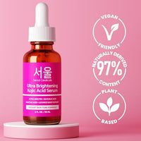 Thumbnail for SeoulCeuticals Korean Skin Care Kojic Acid Serum Alpha Arbutin Serum – Dark Spot Remover Corrector Glycolic Acid Serum + Salicylic Acid K Beauty 1oz