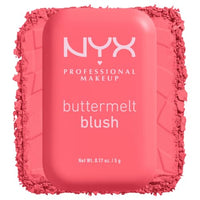 Thumbnail for NYX PROFESSIONAL MAKEUP Buttermelt Powder Blush, Fade and Transfer-Resistant Blush, Up to 12HR Make Up Wear, Vegan Formula - U Know Butta