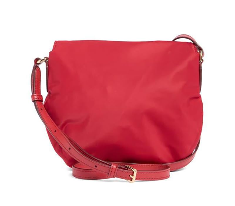 Marc Jacobs Preppy Nylon Mini Natasha Crossbody Bag, Savvy Red