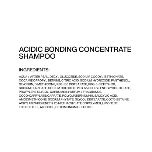 Redken Acidic Bonding Concentrate Shampoo, Conditioner & Treatment Set For Damaged and All Hair Types - Repair and Strengthen Weak Hair Bonds With Citric Acid