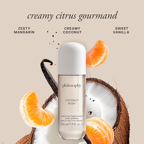 philosophy Coconut Rush Hair and Body Mist – 7.9 fl oz