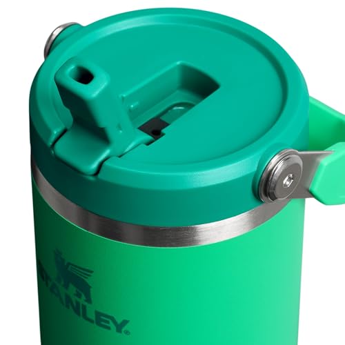 STANLEY IceFlow 2.0 Flip Straw Tumbler with Handle 30 oz | Twist On Lid and Flip Up Straw | Leak Resistant Water Bottle | Insulated Stainless Steel | BPA-Free | Meadow
